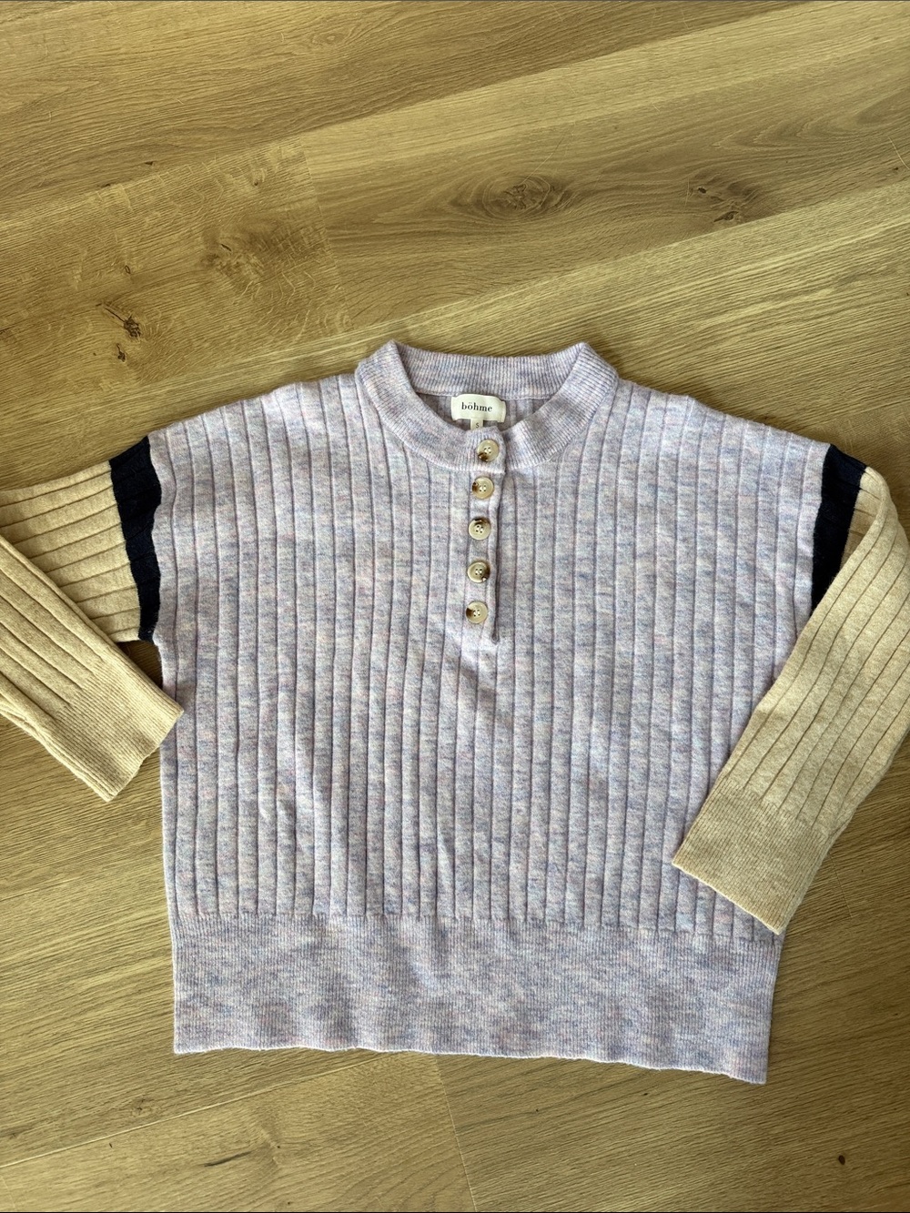 Women’s Bohme Ribbed Henley Sweater